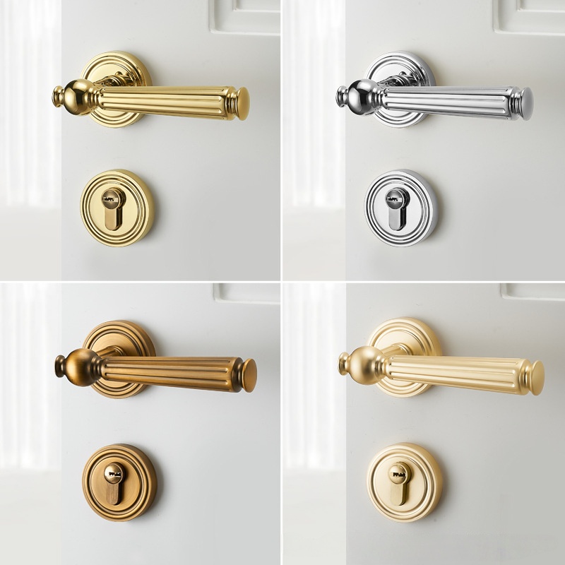 Luxurious Silent Door Lock Set - Home Bathroom Lock recensie en prijs
