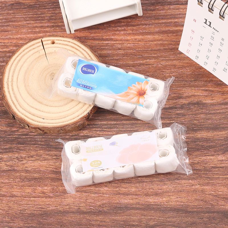 1:12 Dollhouse Miniature Paper - Home Bathroom Scene recensie en prijs