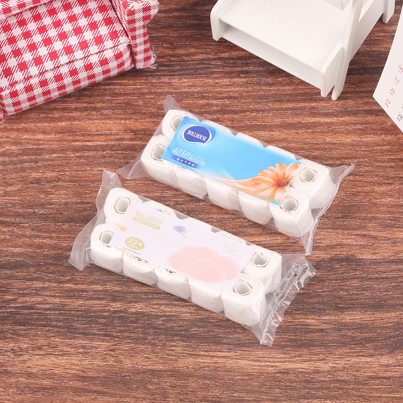 1:12 Dollhouse Miniature Paper - Home Bathroom Scene recensie en prijs